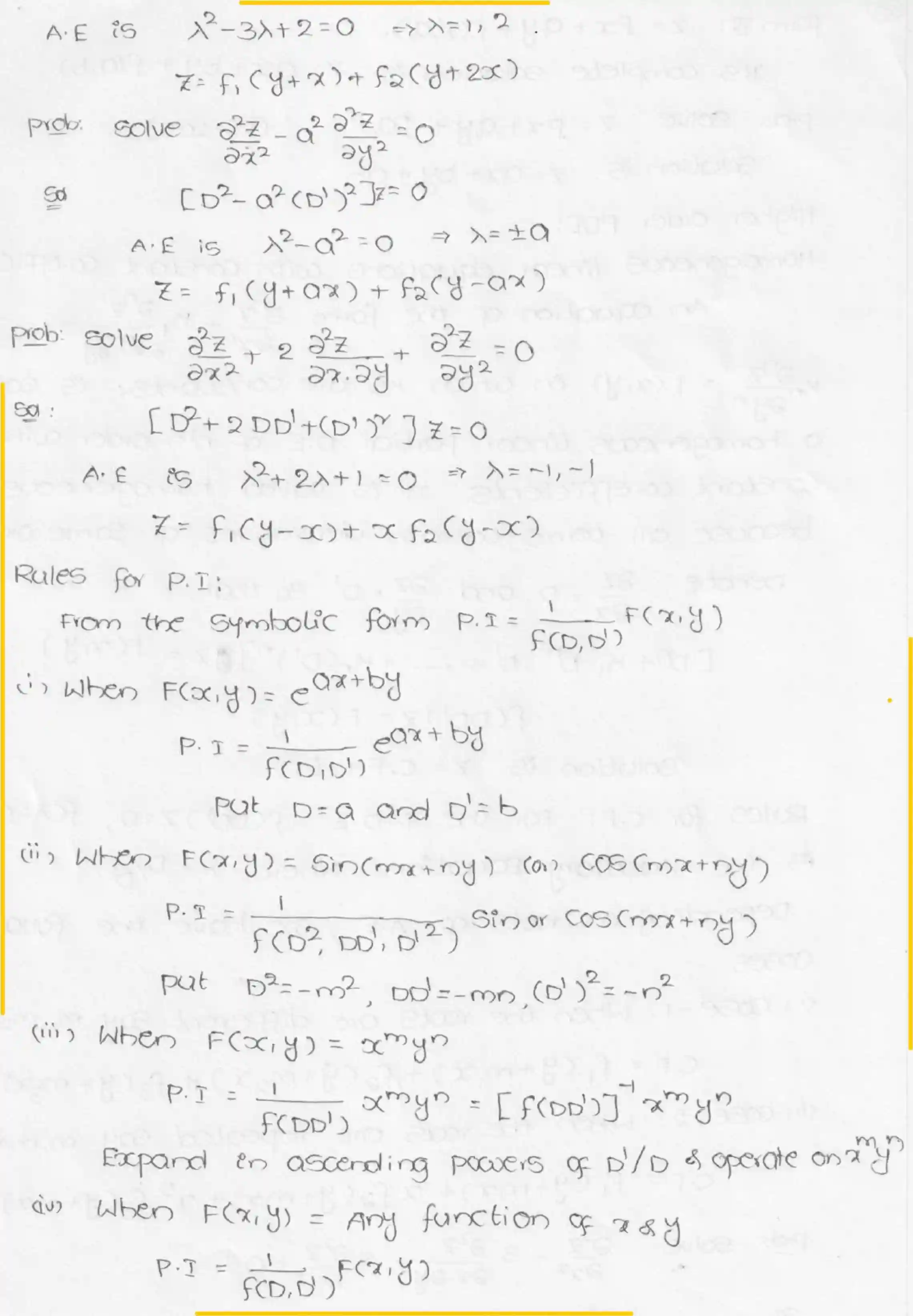 Page 6 of Partial Differential Equations