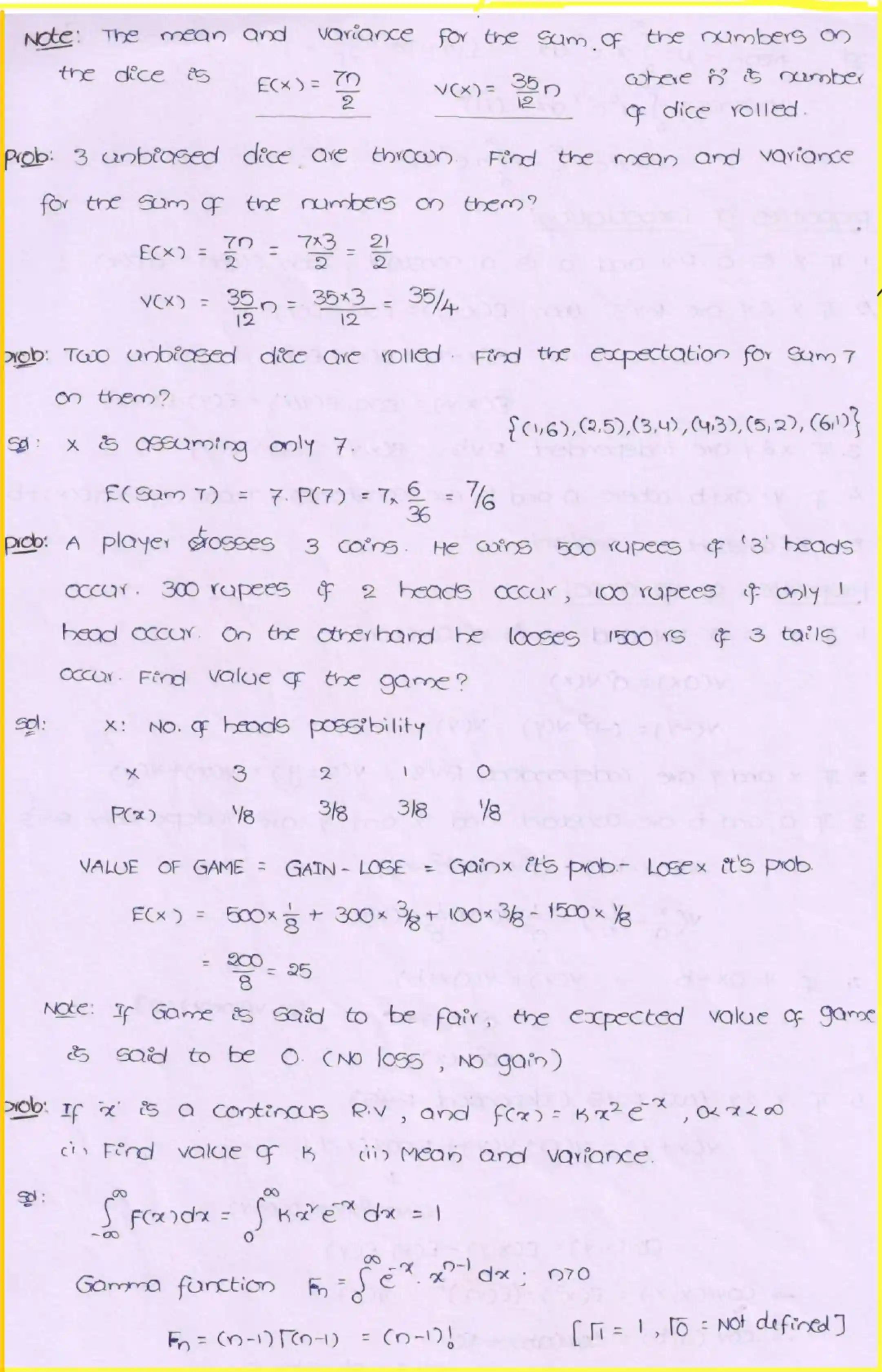Page 6 of Random Variable