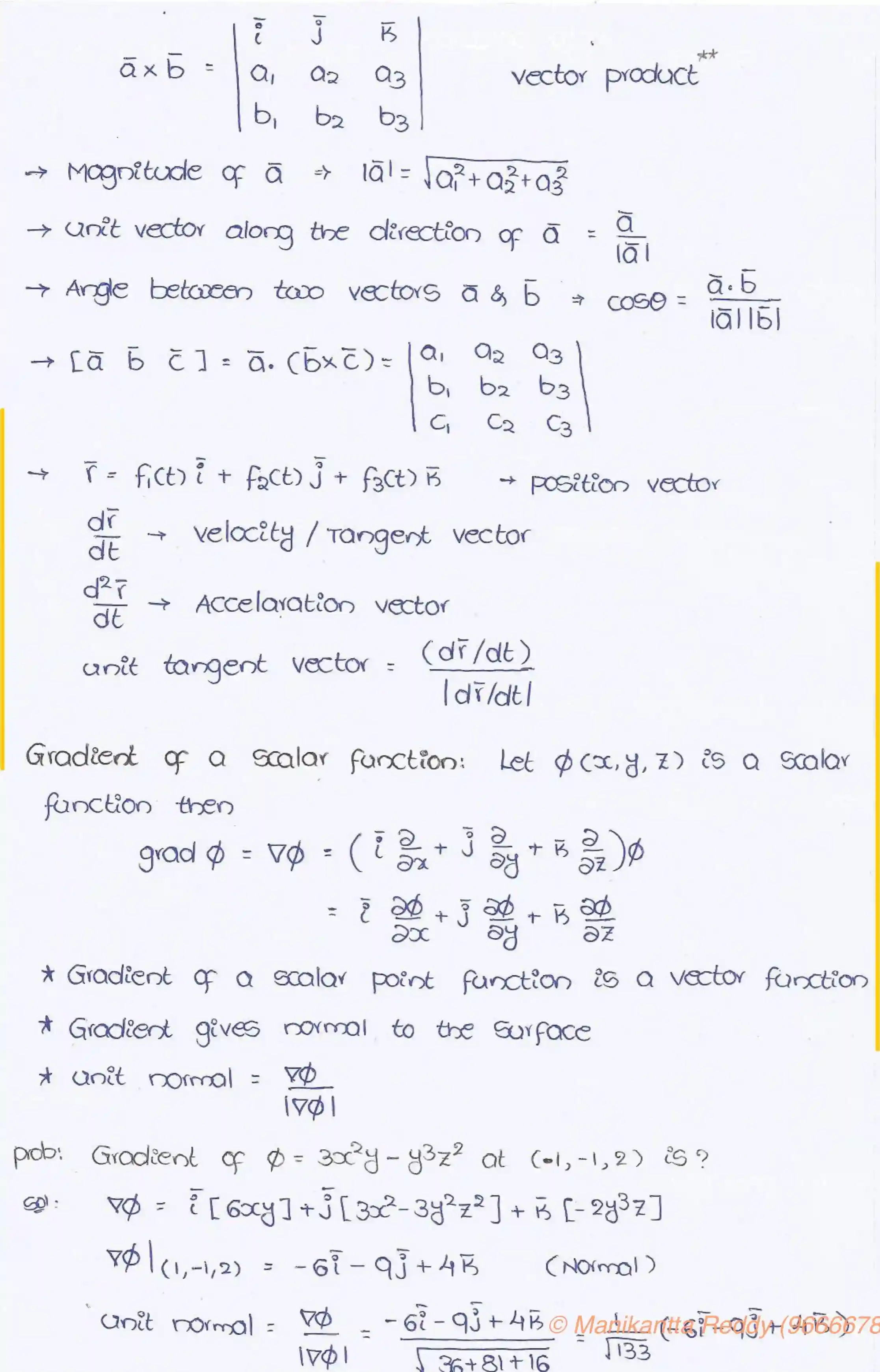Page 3 of Vector Calculus