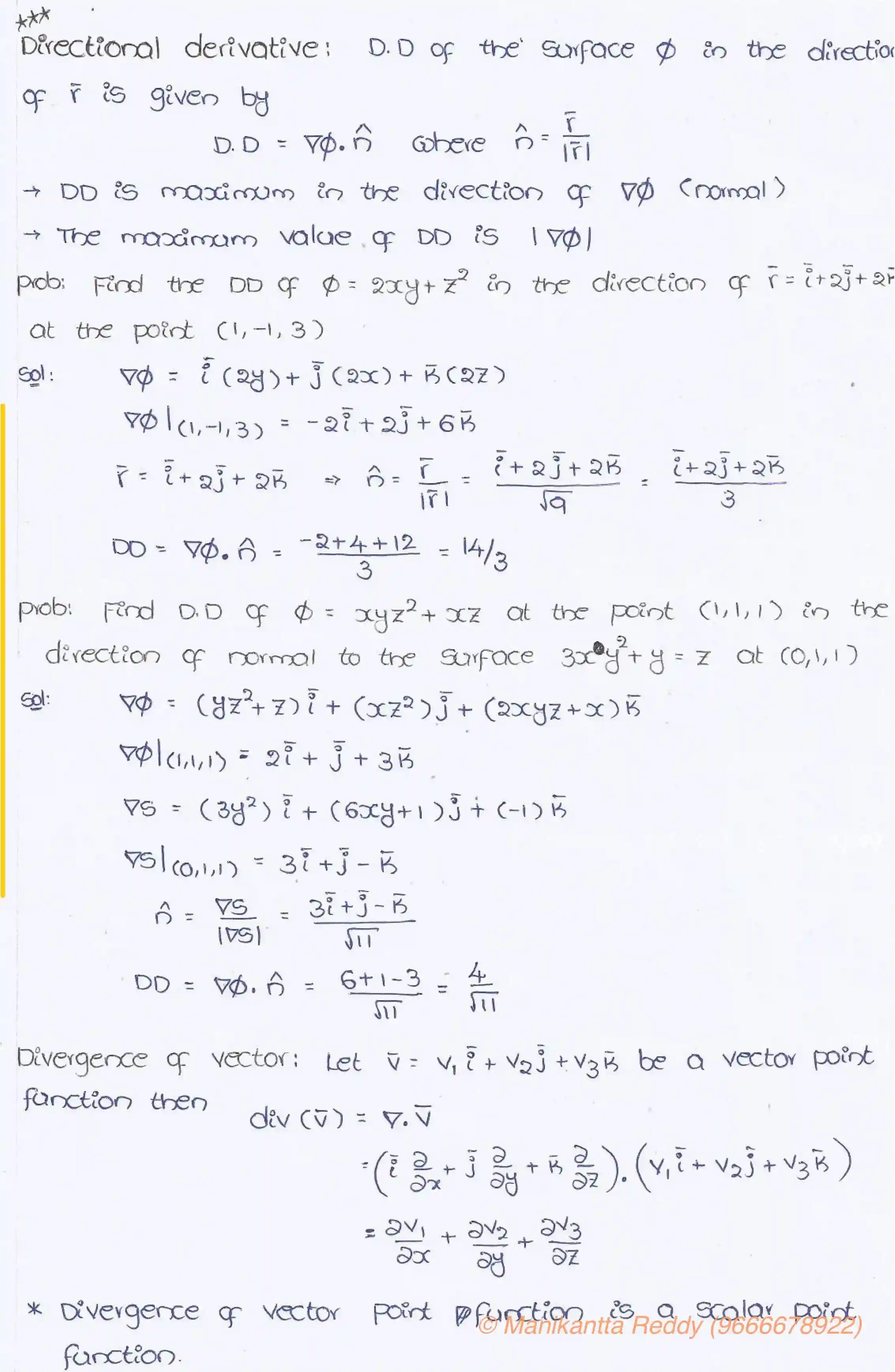 Page 6 of Vector Calculus