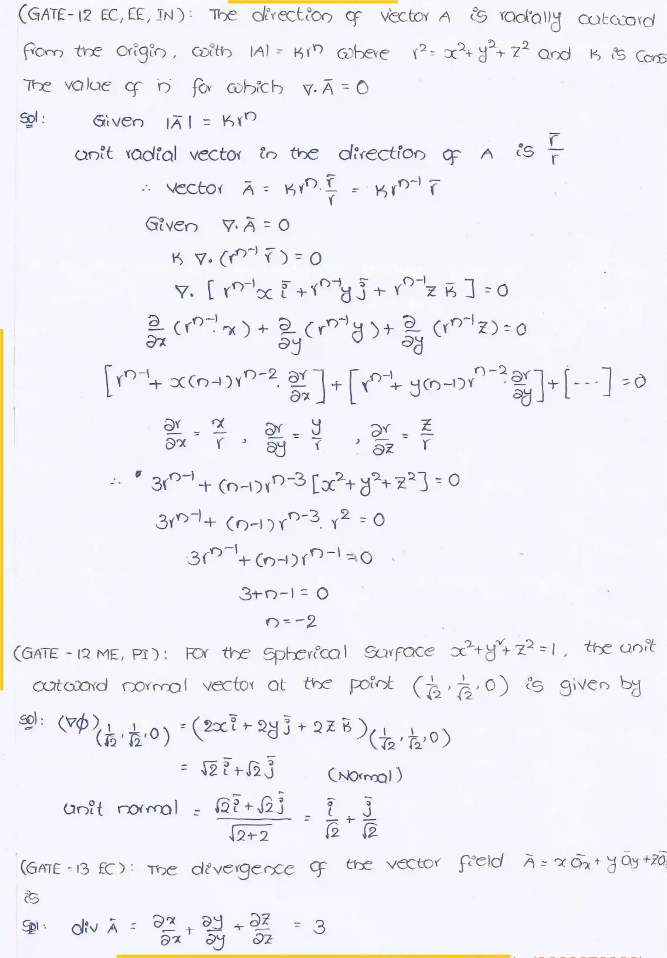 Page 14 of Vector Calculus